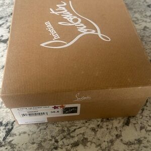 Authentic Christian louboutin 38.5